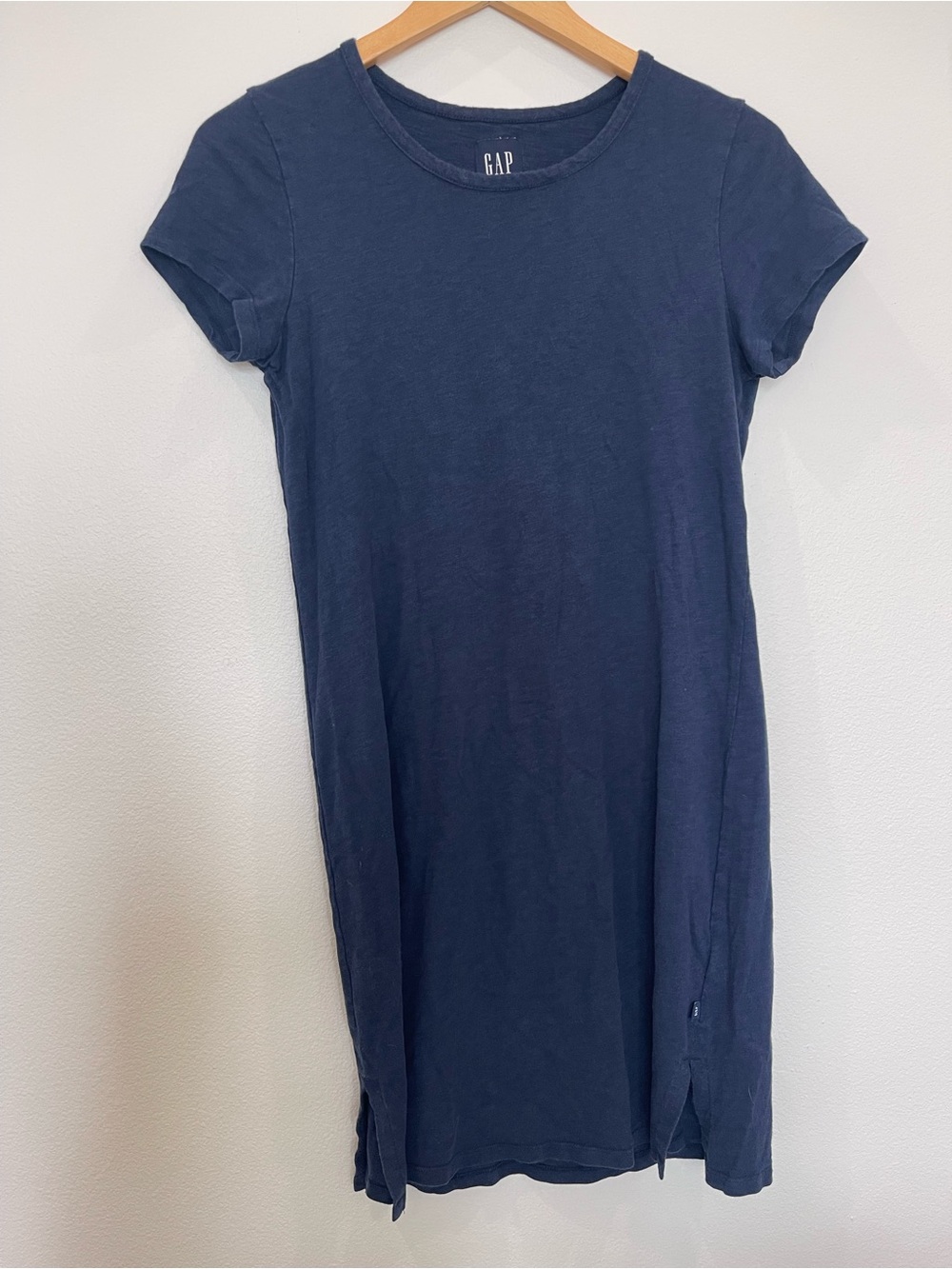 GAP Dark Blue Crewneck Tee Dress